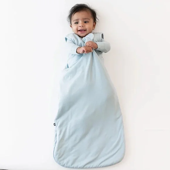 Kyte Baby Sleep Bag 1.0 in Fog Grey Blue Size Small Sleep Sack Wearable Blanket - Picture 2 of 11
